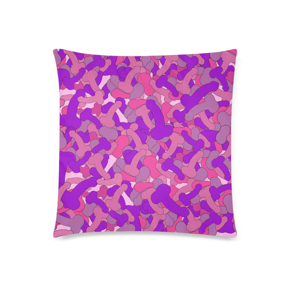 Throw Pillow Cover 18" x 18" (Twin Sides)