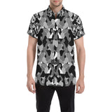 Men's All Over Print Short Sleeve Shirt (Large Size)